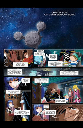 Read Space Pirate Captain Harlock  5 Page 9 in English