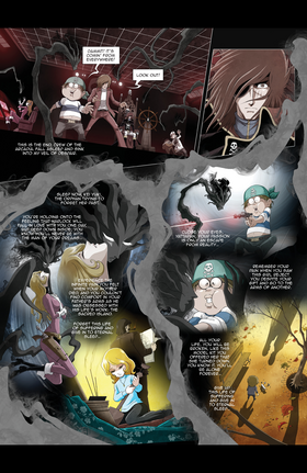 Read Space Pirate Captain Harlock  4 Page 10 in English