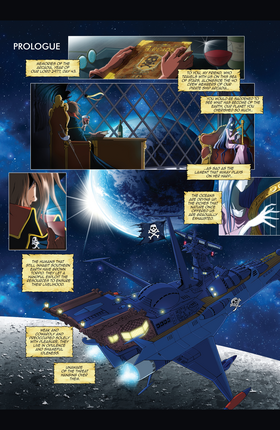 Read Space Pirate Captain Harlock  7 Page 3 in English