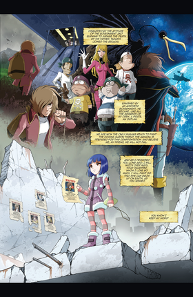 Read Space Pirate Captain Harlock  7 Page 7 in English