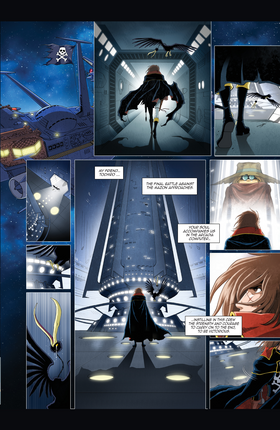 Read Space Pirate Captain Harlock  7 Page 9 in English