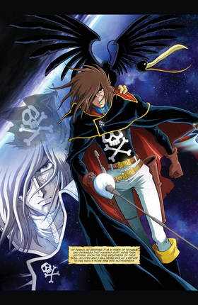 Read Space Pirate Captain Harlock  7 Page 10 in English