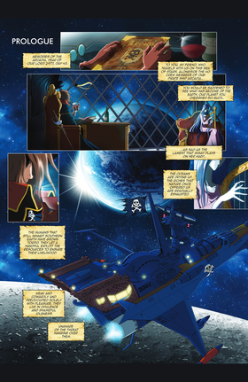 Read Space Pirate Captain Harlock  1 Page 3 in English