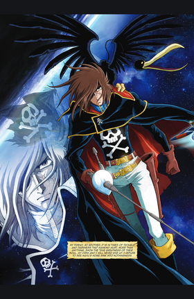 Read Space Pirate Captain Harlock  1 Page 10 in English