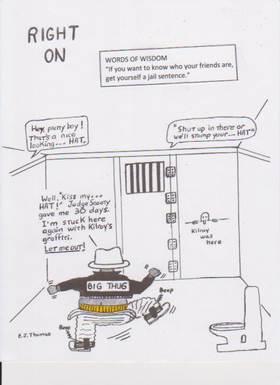 Read RIGHT ON the comic strip  40 Page 1 in English