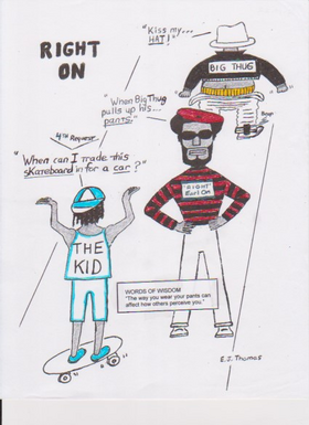 Read RIGHT ON the comic strip  43 Page 1 in English