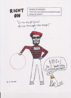 Read RIGHT ON the comic strip  45 Page 1 in English