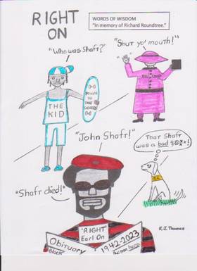 Read RIGHT ON the comic strip  55 Page 1 in English