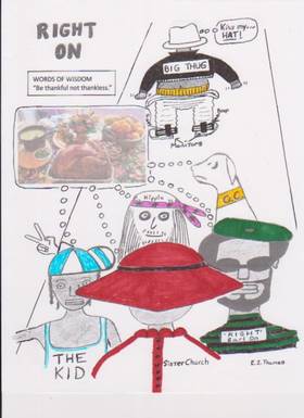 Read RIGHT ON the comic strip  58 Page 1 in English
