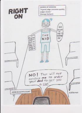 Read RIGHT ON the comic strip  60 Page 1 in English