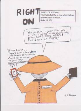 Read RIGHT ON the comic strip  62 Page 1 in English