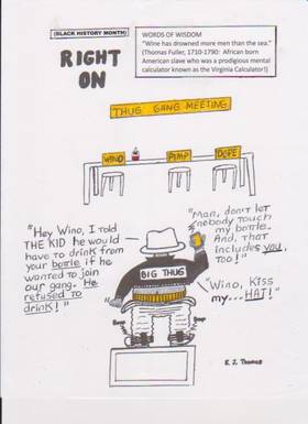 Read RIGHT ON the comic strip  69 Page 1 in English