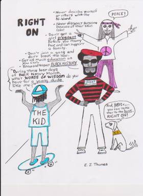 Read RIGHT ON the comic strip  73 Page 1 in English