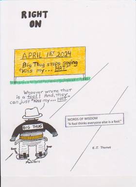 Read RIGHT ON the comic strip  78 Page 1 in English