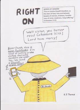 Read RIGHT ON the comic strip  88 Page 1 in English
