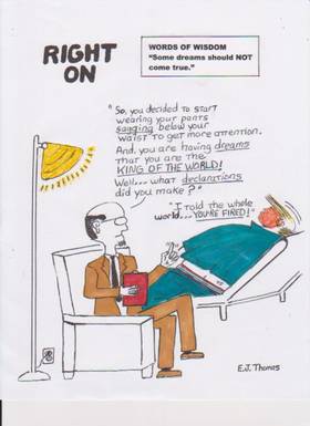 Read RIGHT ON the comic strip  97 Page 1 in English