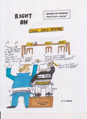 Read RIGHT ON the comic strip  101 Page 1 in English