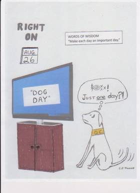 Read RIGHT ON the comic strip  104 Page 1 in English