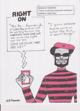 Read RIGHT ON the comic strip  105 Page 1 in English