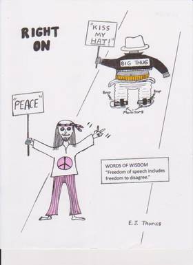 Read RIGHT ON the comic strip  113 Page 1 in English