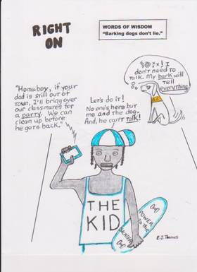 Read RIGHT ON the comic strip  132 Page 1 in English