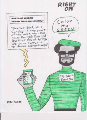 Read RIGHT ON the comic strip  133 Page 1 in English