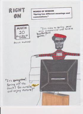 Read RIGHT ON the comic strip  134 Page 1 in English