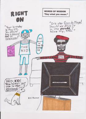 Read RIGHT ON the comic strip  138 Page 1 in English