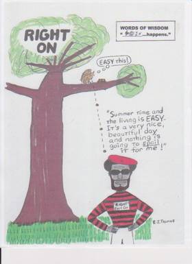 Read RIGHT ON the comic strip  144 Page 1 in English