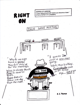 Read RIGHT ON the comic strip  4 Page 1 in English
