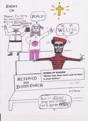 Read RIGHT ON the comic strip  156 Page 1 in English