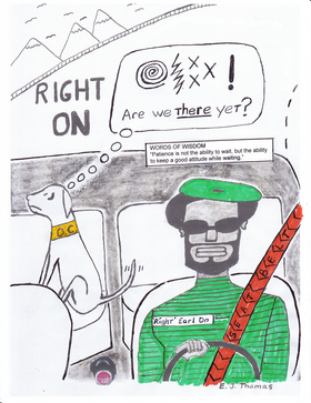 Read RIGHT ON the comic strip  8 Page 1 in English
