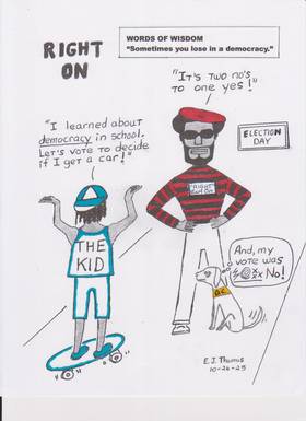 Read RIGHT ON the comic strip  160 Page 1 in English