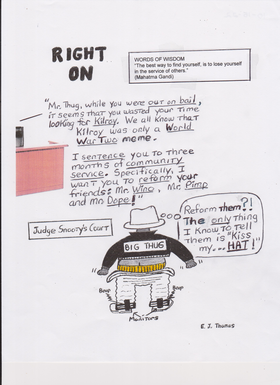 Read RIGHT ON the comic strip  12 Page 1 in English