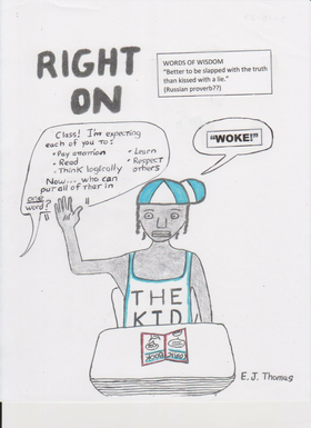 Read RIGHT ON the comic strip  16 Page 1 in English
