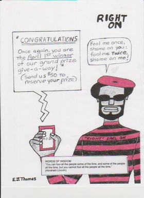 Read RIGHT ON the comic strip  19 Page 1 in English