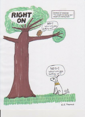 Read RIGHT ON the comic strip  22 Page 1 in English