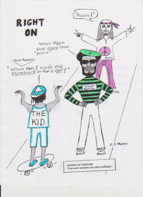 Read RIGHT ON the comic strip  23 Page 1 in English