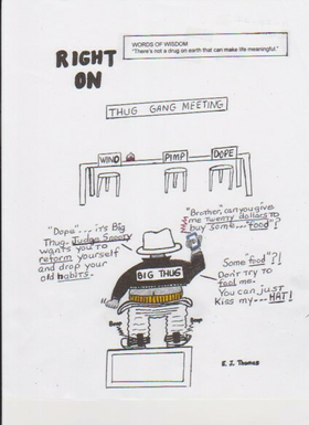 Read RIGHT ON the comic strip  27 Page 1 in English