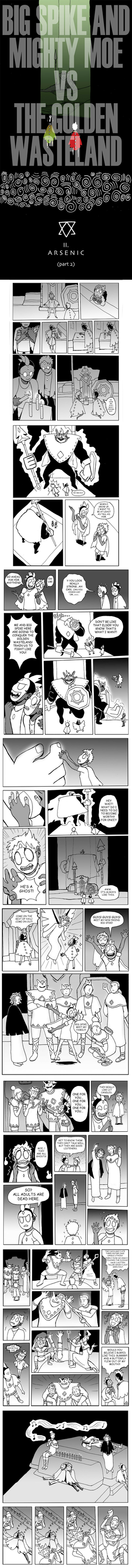 Read Big Spike and Mighty Moe Vs the Golden Wasteland  2 Page 2 in English