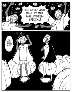 Read Big Spike and Mighty Moe Vs the Golden Wasteland  5 Page 1 in English