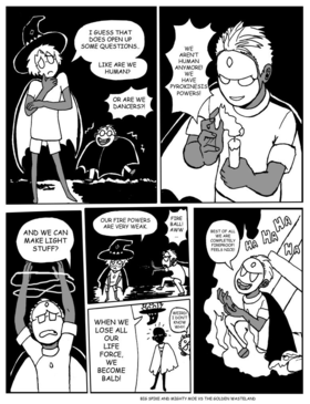 Read Big Spike and Mighty Moe Vs the Golden Wasteland  5 Page 4 in English