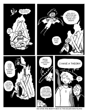 Read Big Spike and Mighty Moe Vs the Golden Wasteland  5 Page 5 in English
