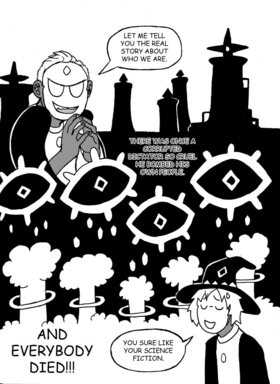 Read Big Spike and Mighty Moe Vs the Golden Wasteland  5 Page 7 in English