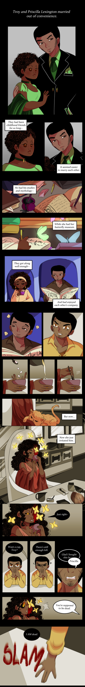 Read With Butterflies in Her Hair  1 Page 5 in English