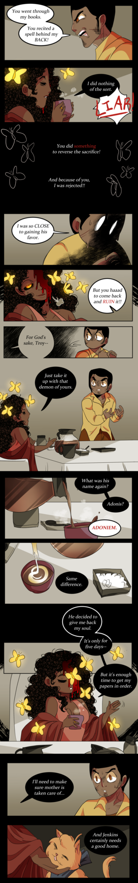 Read With Butterflies in Her Hair  1 Page 6 in English
