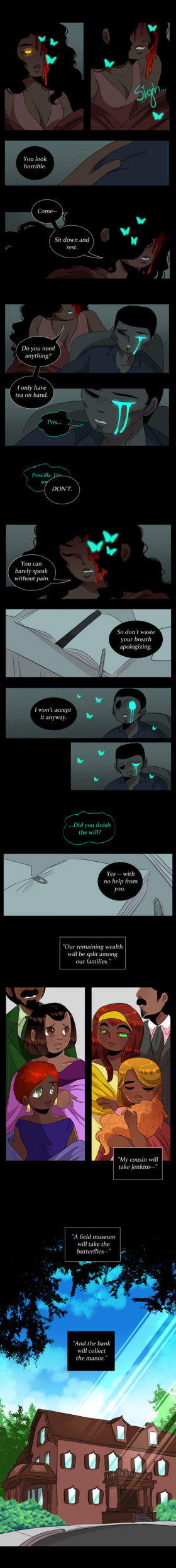 Read With Butterflies in Her Hair  5 Page 3 in English