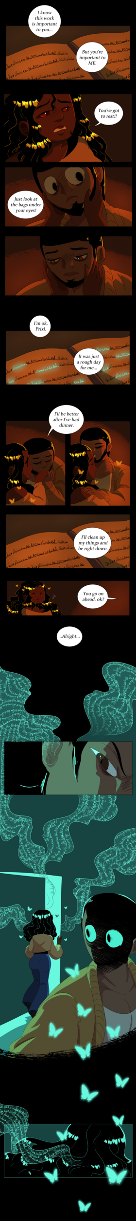 Read With Butterflies in Her Hair  7 Page 5 in English