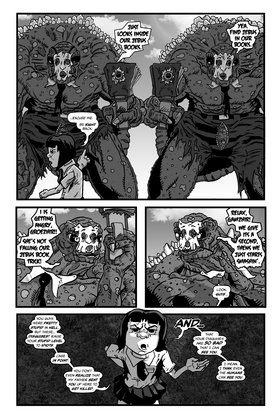 Read Mathilda: The Forces of Evil vs. The 3rd Grade  3 Page 8 in English