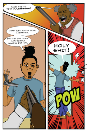 Read Moosei Moo: Adventures In The Hood  1 Page 8 in English